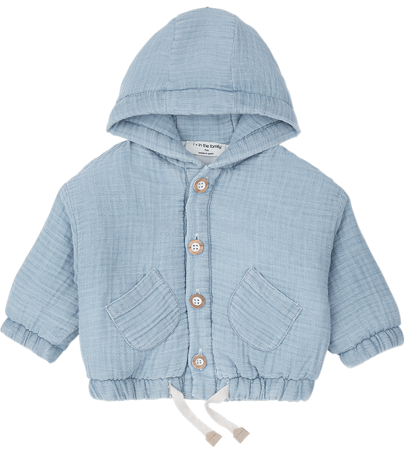 Chambray Imbros Padded Jacket by 1+ in the Family