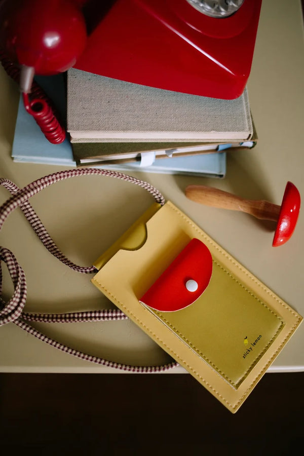 Apple Juice Lemon Tree Phone Pouch by Sticky Lemon