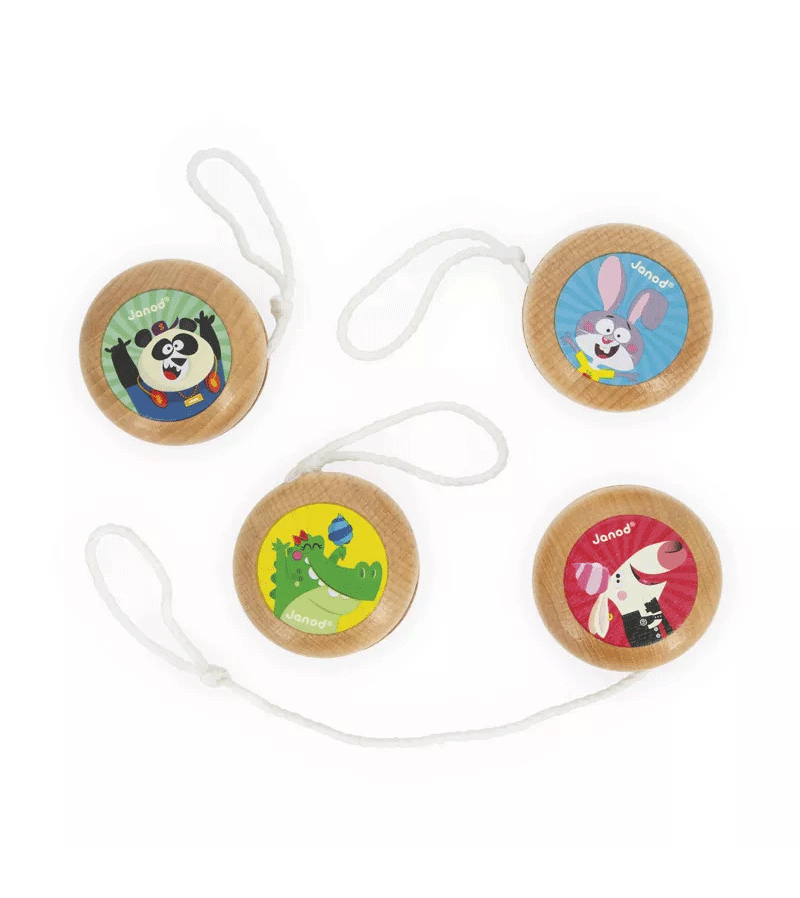Applepop Wooden Yoyos by Janod