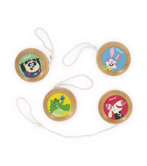 Applepop Wooden Yoyos by Janod