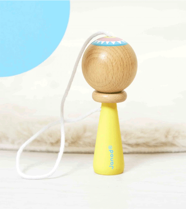 Applepop Wooden Ball Catching Game by Janod