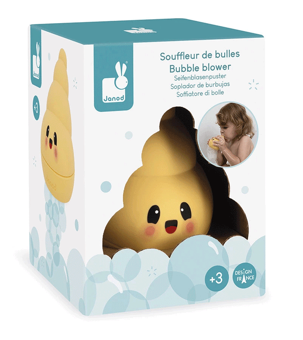Bullix bubble blower for the bath by Janod