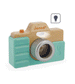 Wooden Toy Camera with Flash and Sound by Janod