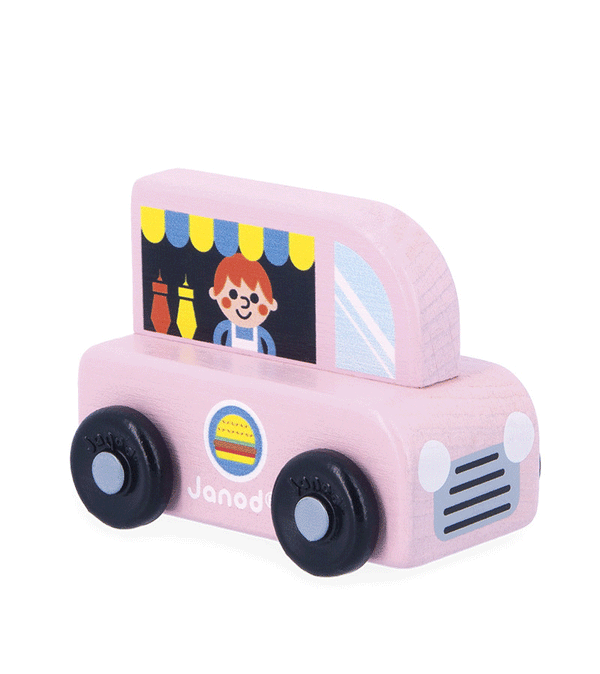 Wooden Food Truck City Cross Roads by Janod