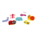 7 pcs Wooden Chunky Garden Puzzle by Janod