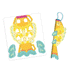 12 Paper Fish To Make by Janod