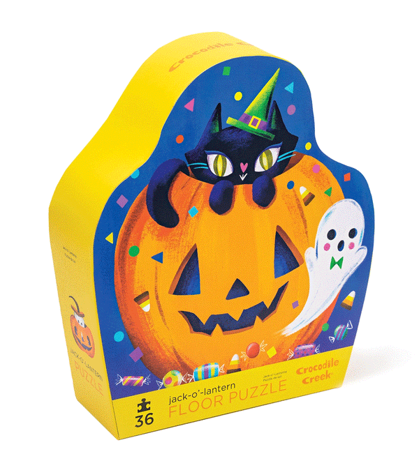 36 pcs Jack O Lantern Floor Puzzle by Crocodile Creek