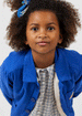Cobalt Arsene Fur Jacket by Arsene et les Pipelettes
