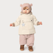 Cream Jeffi Teddy Fleece Balaclava by MiniAture