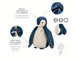 White Noise Voice RecorderPlush Penguin by Kaloo