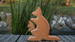 Wooden Kangaroo with Baby by Holzwald
