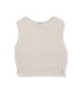 Ecru Karin Knitted Vest by 1+ in the Family