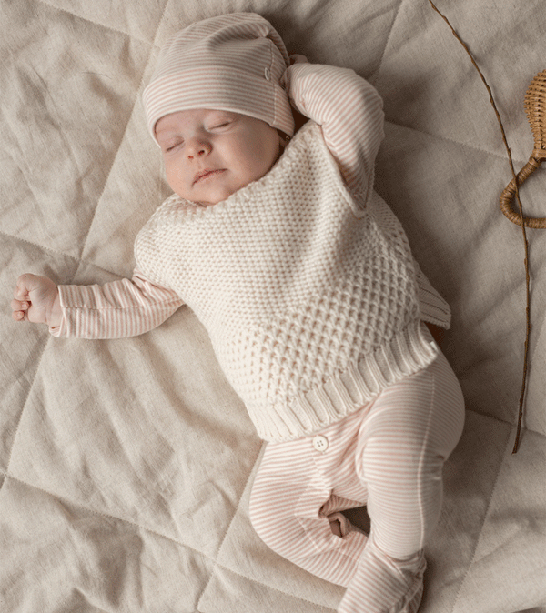 Ecru Karin Knitted Vest by 1+ in the Family