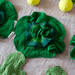 Kendall the Kale Comforter and Baby Teether by Oli and Carol