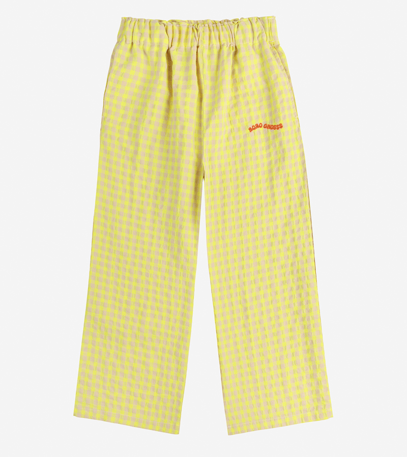 Vichy Woven Trousers by Bobo Choses