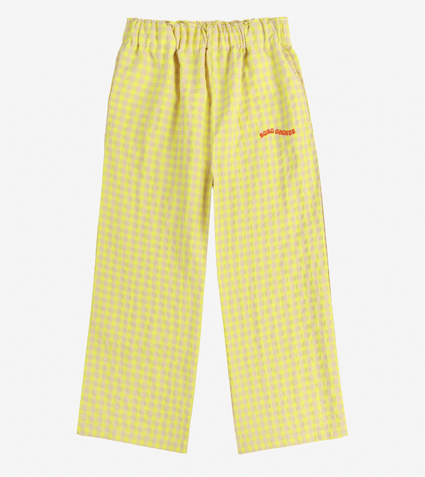 Vichy Woven Trousers by Bobo Choses