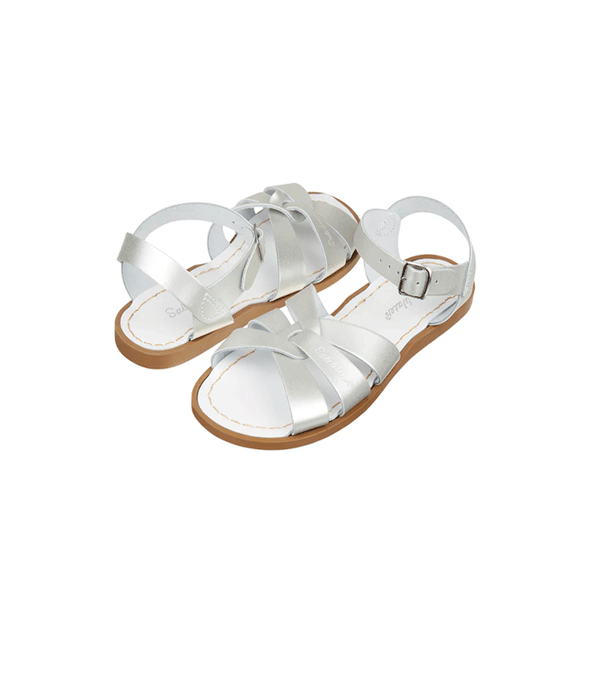Children's Silver Original Sandal by Saltwater