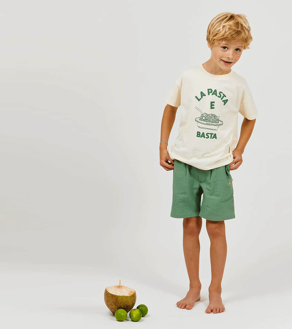 Kids Pasta T-Shirt by Arsene et Les Pipelettes