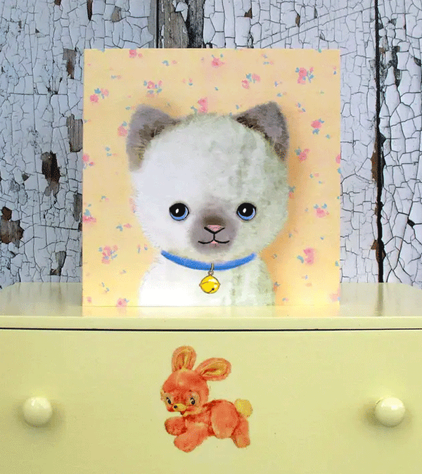 Otti the Kitten Card by Made in Pixieland