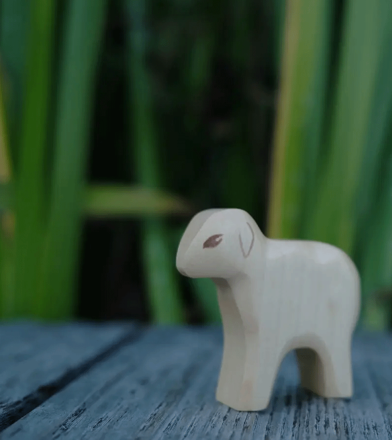 Wooden Lamb by Holzwald