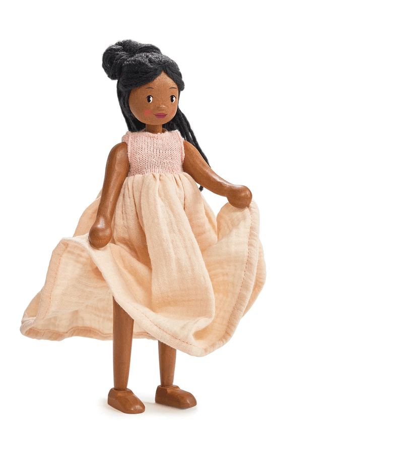 Wooden Lola Doll By Tenderleaf Toys