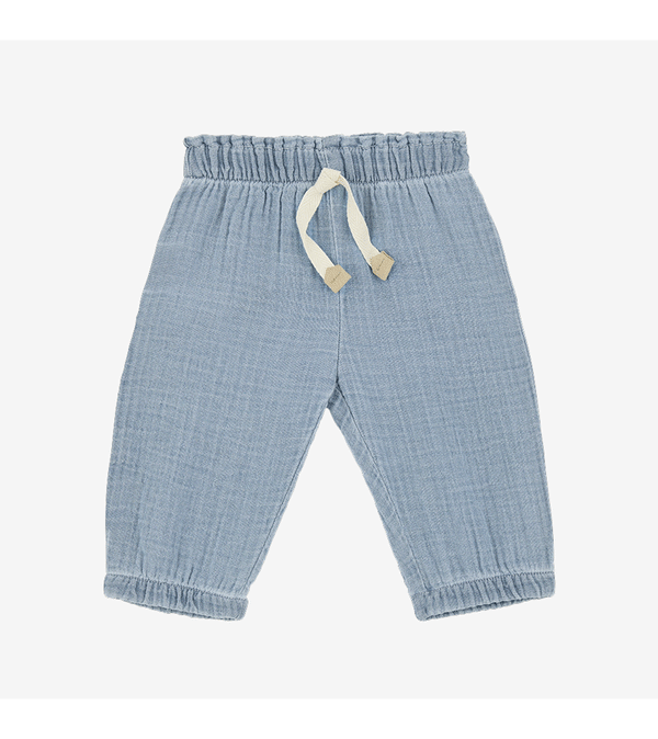 Chambray Muslin Loretta Trousers by 1+ in the Family