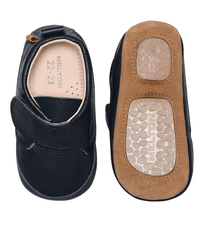 Marine Baby Leather Shoes by Melton