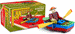 Retro Wind up Row Boat Tin Toy