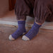 Dark Purple Re-Stock Socks by mp Denmark