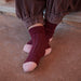 Wine Red Re-Stock Socks by mp Denmark