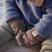 Floral Denver Melange Helsinki Mittens by mp Denmark