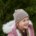 Floral Denver Melange Helsinki Beanie by mp Denmark