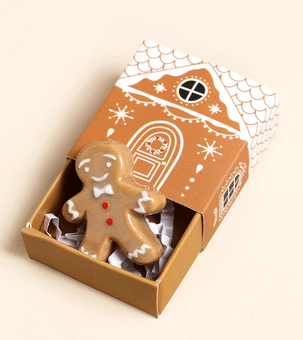 Gingerbread Man Matchbox