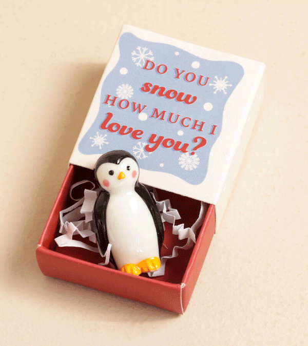 Do you Snow Penguin Matchbox