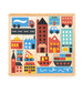 Wooden Town Puzzle by Mentari