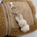 Sand Beige Miffy Keyring by Atelier Pierre