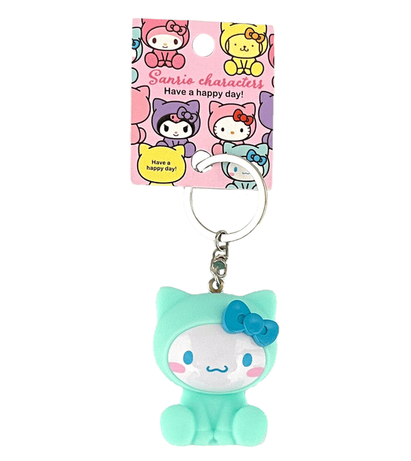 Mint Cinnamon Roll Sanrio Character Key Ring