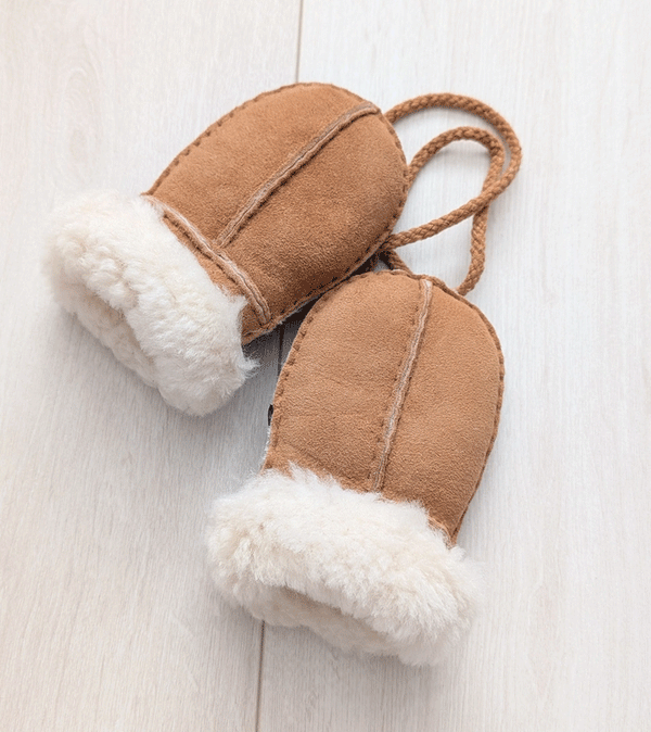 Sheepskin Baby Mittens