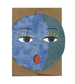 Lune Moon Die Cut Card by Isatopia