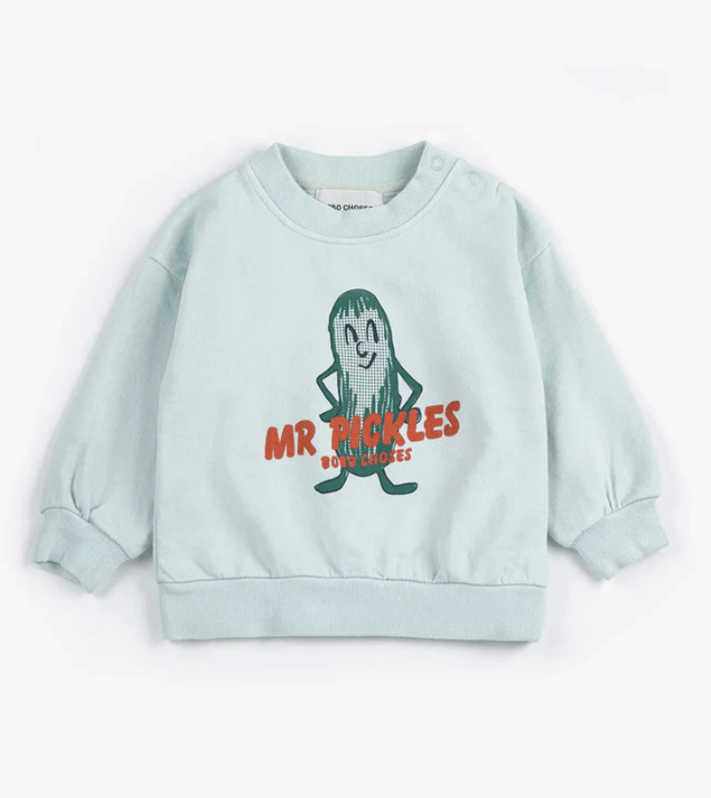 Mr Pickles Baby Sweartshirt by Bobo Choses