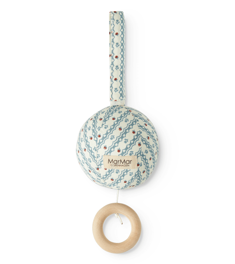 Floral Stripe Music Box by MarMar Copenhagen