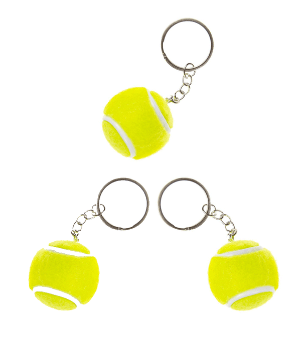Tennis Ball Keyring