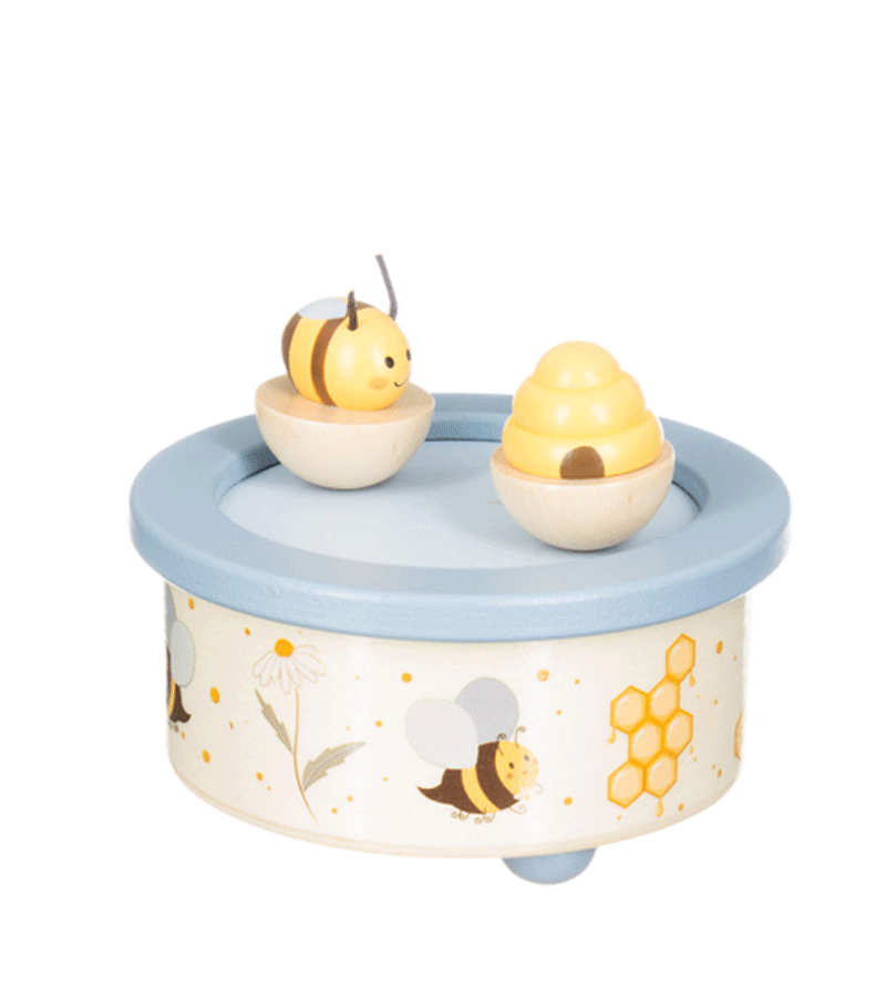 Bee and Hive Magnetic Music Box