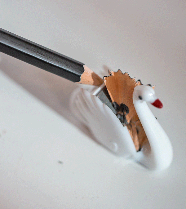Swan Pencil Sharpener