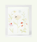 Little Flower New Baby Card by Black Apple