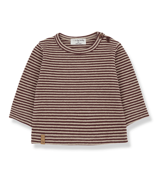 Melanzana Stripe Olaf Top by 1+ in the Family