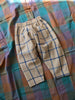Window Pane Check Handwoven Cotton Trousers