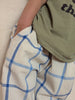 Window Pane Check Handwoven Cotton Trousers