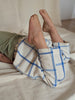 Window Pane Check Handwoven Cotton Trousers