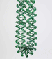 Dandelion Green & White Accordion Paper Garland by AfroArt